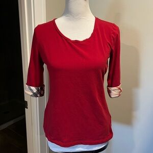 Burberry Brit top size medium excellent condition